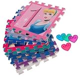 Disney Princess: Deluxe Hopscotch Foam Floor Mat with Carry Case