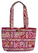 Vera Bradley Raspberry Fizz Small Tic Tac Tote