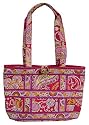 Vera Bradley Raspberry Fizz Small Tic Tac Tote
