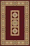 Radici Area Rugs Plaa Collection PLZA 1361 BRG