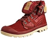 Palladium Women's Pallabrouse Baggy EX Chukka Boot,Rubino,11 M US