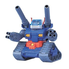 BB 221 RX-75 Guntank Gundam Model Kit SD