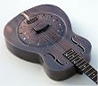 New Champagne Mattle Metal Body Resonator Dobro Guitar
