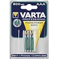 Varta - Phone Power (T398, 8398) DECT Akku Ni-MH Micro 1,2V 800mA AAA 800MAH NIMH 2-BL DECT Varta (T398)