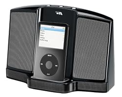 Cyber Acoustics Portable Digital Docking Speaker for iPod (Black)