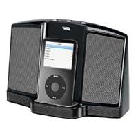 Cyber Acoustics Portable Digital Docking Speaker for iPod (Black)