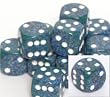 Speckled 16mm d6 Sea Pipped Dice
