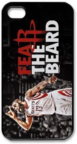 Generic Cell Phone Cases For Iphone 4 4S Cell Phone Design With 2015 NBA #13 James Harden Houston Rocket niy-hc829095