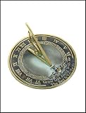 Rome Industries 2308 Brass Grow Old With Me Sundial