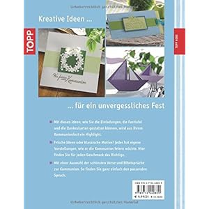 Wir feiern Kommunion: Karten und Tischdekorationen von modern bis edel (krea