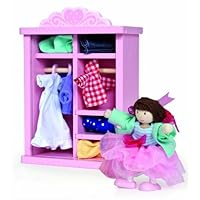 Le Toy Van Dressing Up Wardrobe for Dollhouses