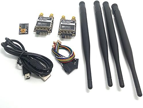 RFD900+ Over 40km 900MHz Ultra Long Range 3DR Radio Telemetry Modem with 4pcs Antenna for APM PIX Flight Controller