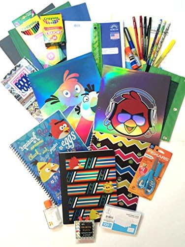 Angry Birds Holographic Mega Back to School Supply Complete Bundle Kit