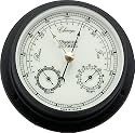 Weems & Plath Nightwatch Collection Barometer, Thermometer, and Hygrometer Combination