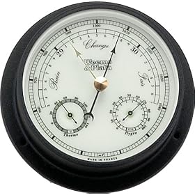 Weems and Plath Nightwatch Collection Barometer, Thermometer, and Hygrometer Combination by 
