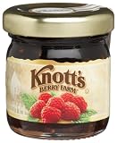 Knott's Berry Farm Red Raspberry Preserves, 1.5-Ounce Glass Jars (Pack of 72)