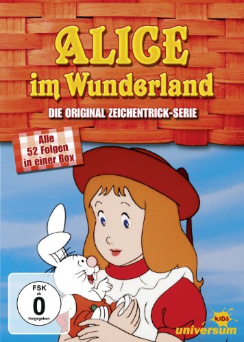 Alice im Wunderland - Die Orginal Zeichentrick-Serie (Alle 52 folgen in einer Box) [8 DVDs]