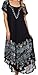 Sakkas Sara Batik CaftanTank Dress/Cover Up