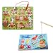 Melissa & Doug Magnetic Fishing and Magnetic Number Maze Set of 2 Items