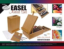 Royal & Langnickel 104-Piece All Media Easel Artist Set