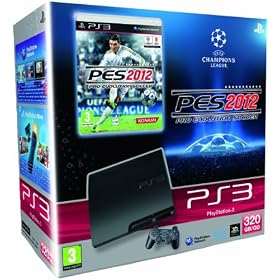 SONY COMPUTER Console PS3 Slim 320 Go + PES 2012 [PS3]