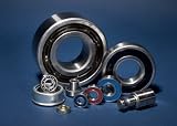 608-2RS 8mm I.D. x 22mm O.D. x 7mm Wide Deep Groove Ball Bearing, Two Seals