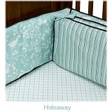 Boppy Organic Crib Bumper Slipcover, Hideaway by Boppy