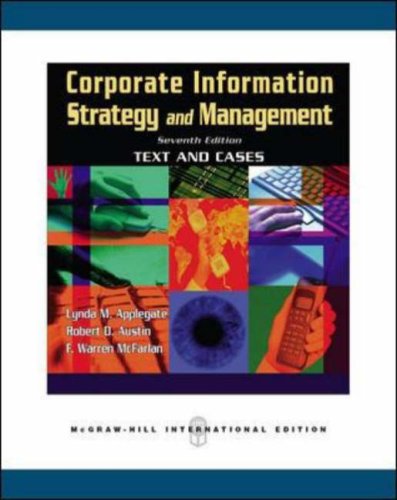 Corporate Information Strategy and Management