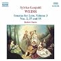 Weiss: Lute Sonatas, Vol.3