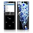 Mardi Gras Nights Design Protective Decal Skin Sticker for Apple iPod nano 4G (4th Generation) Player
