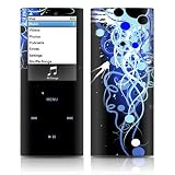 Mardi Gras Nights Design Protective Decal Skin Sticker for Apple iPod nano 4G (4th Generation) Player