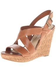 Shoes: Jessica Simpson Womens Jerrimo Wedge Sandal,Light Luggage Ruby Tumbled,8 M US - Jessica Simpson