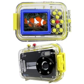 SVP Acqua DC-1231B Digital Still Camera with waterproof case
