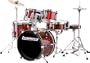 Ludwig Junior 5 Piece Drum Set with Cymbals (Black)