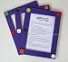Kids Art Frames - Button Frames - Purple Lightweight Plastic Frames - Standard Size