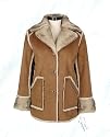 Dennis Basso Reversible and Washable Faux Shearling Coat $135 Plus Sizes