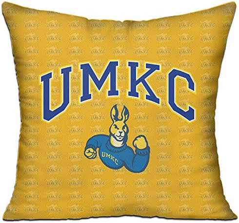 University Of Missouri Kansas City UMKC Kangaroos Pillow Cushion 18 Inch