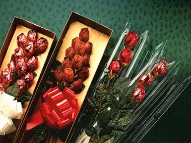 Chocolate Roses (12 Stems) Red by Red Roses