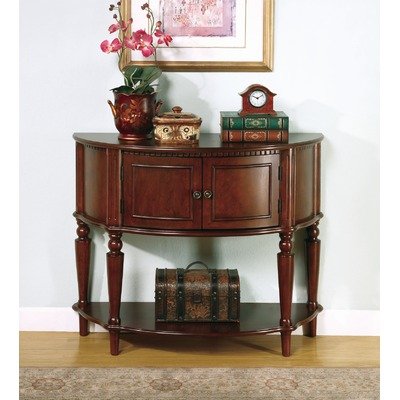 Coaster Storage Entry Way Console Table Hall Table - Brown Finish