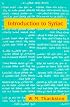 Introduction to Syriac: An Elementary Grammar With Readings from Syriac Literature