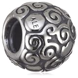 Pandora Damen-Bead  Sterling-Silber 925 Kugel mit Spiral- und Herzornamenten KASI 79161von "Pandora"