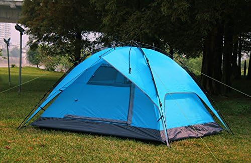 Aoboy® Best 4 Season 2/3/4 Person Backpacking Tents for Camping (Navy Blue)