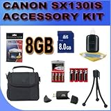 BigVALUEInc Accessory Saver Bundle Kit For Canon Powershot SX130IS SX130 Di ....