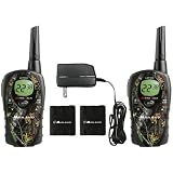 Midland LXT350VP Outfitter Series 3 Watt 22 Channel GMRS Value Pack with Mossy Oak Camo Face with Charger and Rechargeable Batteries