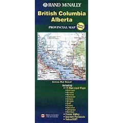 British Columbia, Alberta; Vancouver, Fraser Valley, 2 maps