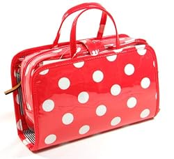 AUTHENTIC KATE SPADE SMALL MANUELA TRAVEL BEAUTY COSMETIC CASE (Red)