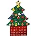 Kubla Crafts Stuffed Oh Christmas Tree Fabric Advent Calendar