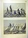 1887 Trawler Race Brixham Regatta Torquay Yacht Print