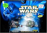 Star Wars Micro Machines Episode 1 Pod Racer Pack III - Dud Bolt and Mars Guo's Pod Racers