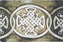 Toland The Soft Step Designer Standard Mat, 20 X 38 Inches, Celtic Interlude